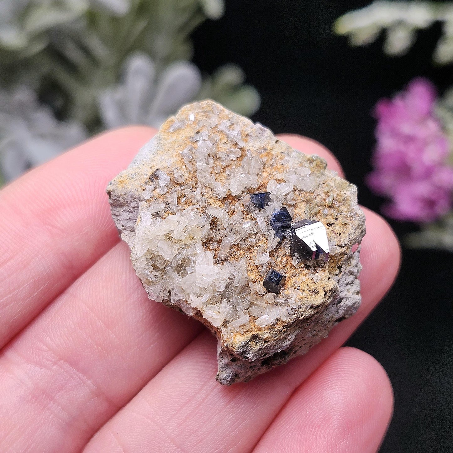 Anatase Quartz Crystal, Cluster Specimen