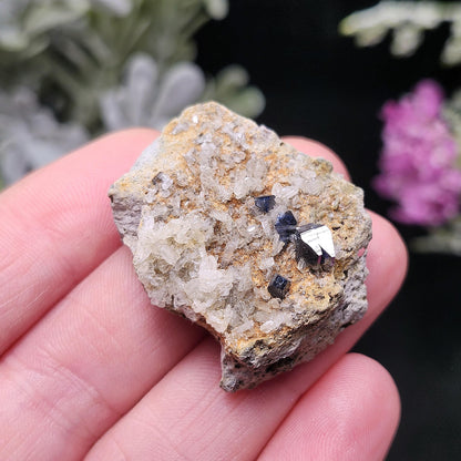 Anatase Quartz Crystal, Cluster Specimen