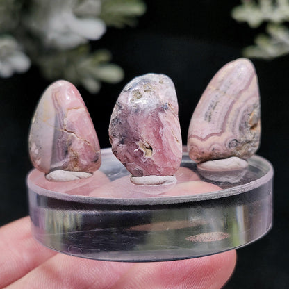 Rhodochrosite Tumbled Crystal, Natural Rhodochrosite