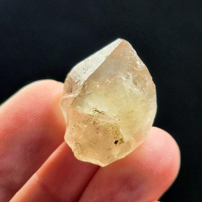 Golden Hanksite Specimen: UV Reactive Salt Crystal from Searles Lake