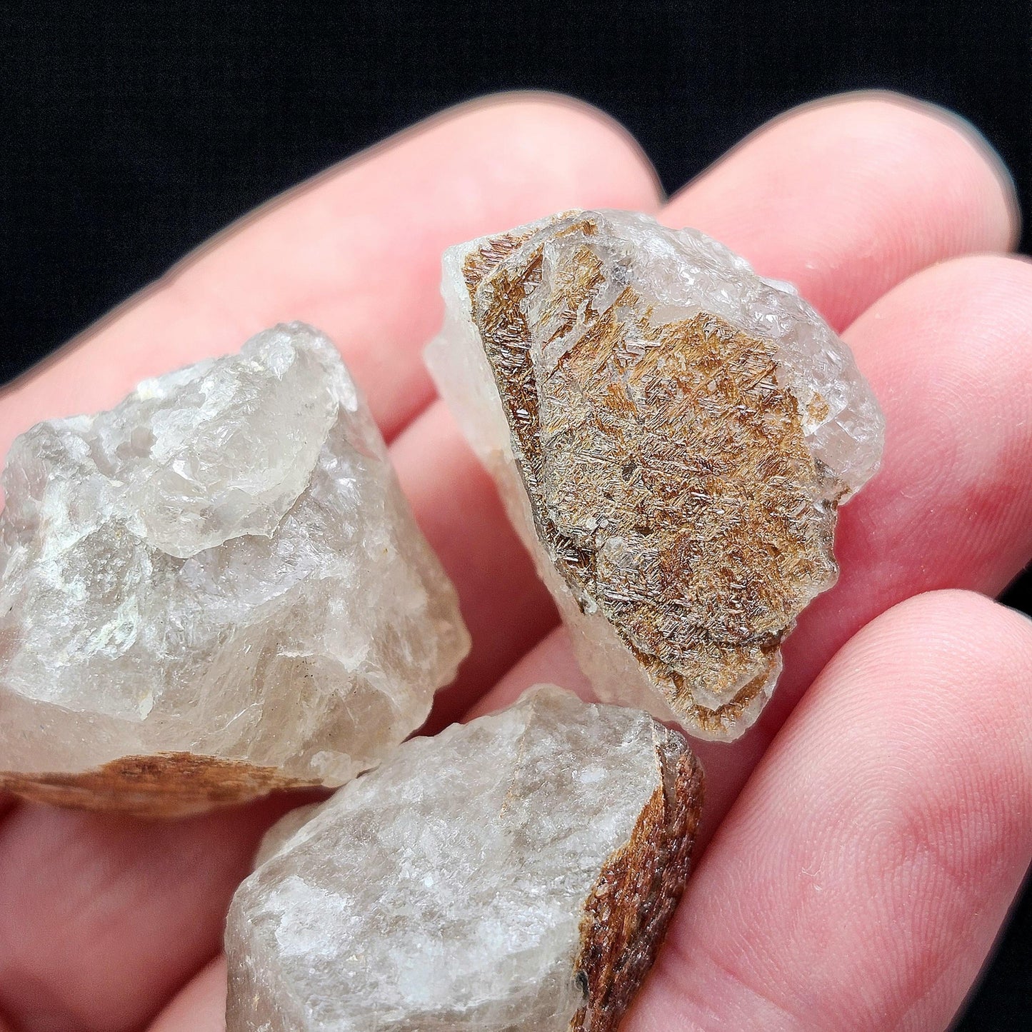 Geometric Sagenite Rutile Quartz, Brazilian Golden Rutilated Quartz