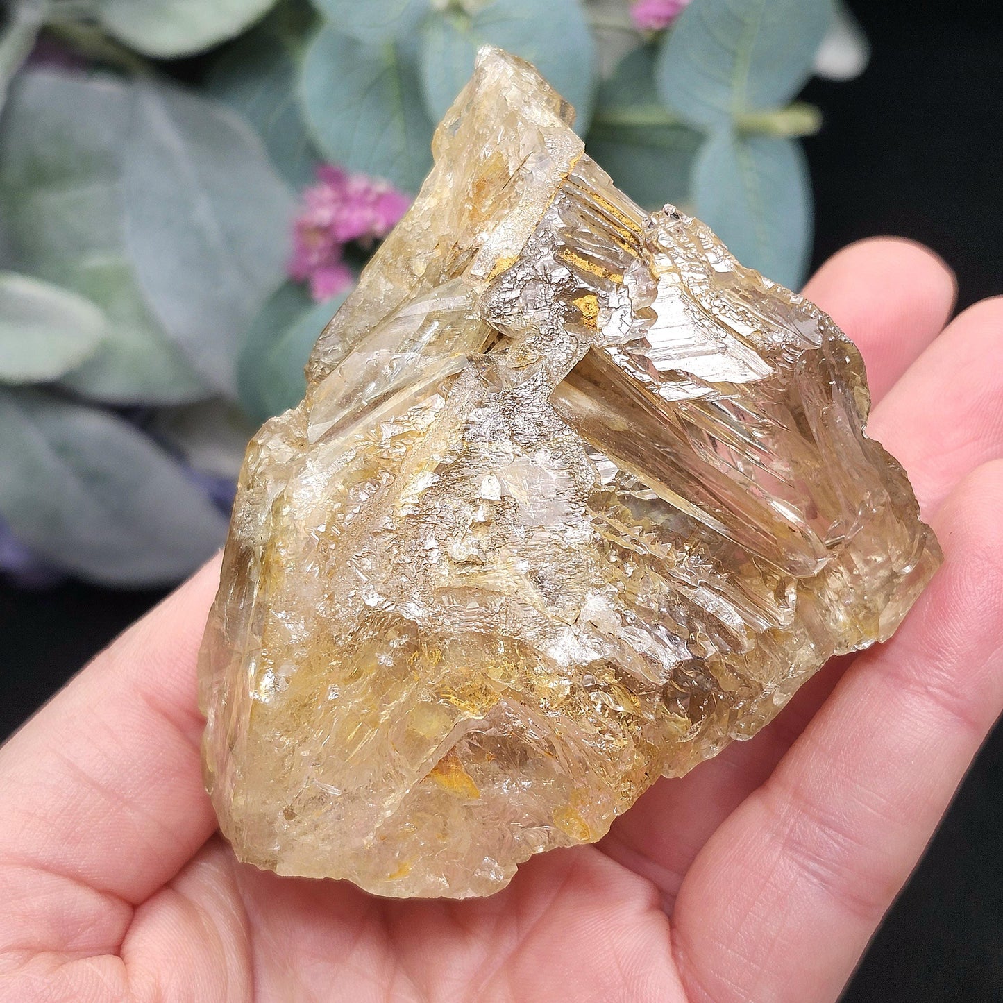 Angel Chime Skeletal Herkimer Diamond Quartz 195g