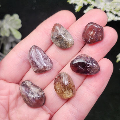 Lepidocrocite Quartz, Tumbled Stone from Brazil