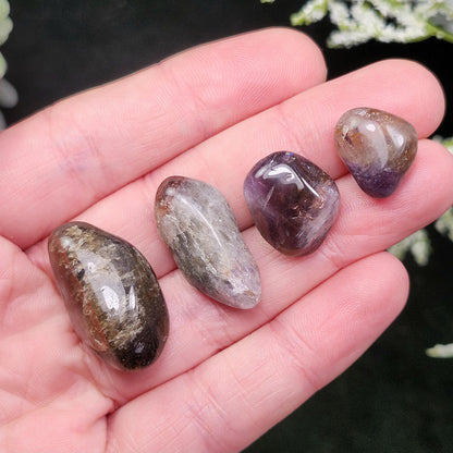 Lepidocrocite Quartz, Tumbled Stone from Brazil