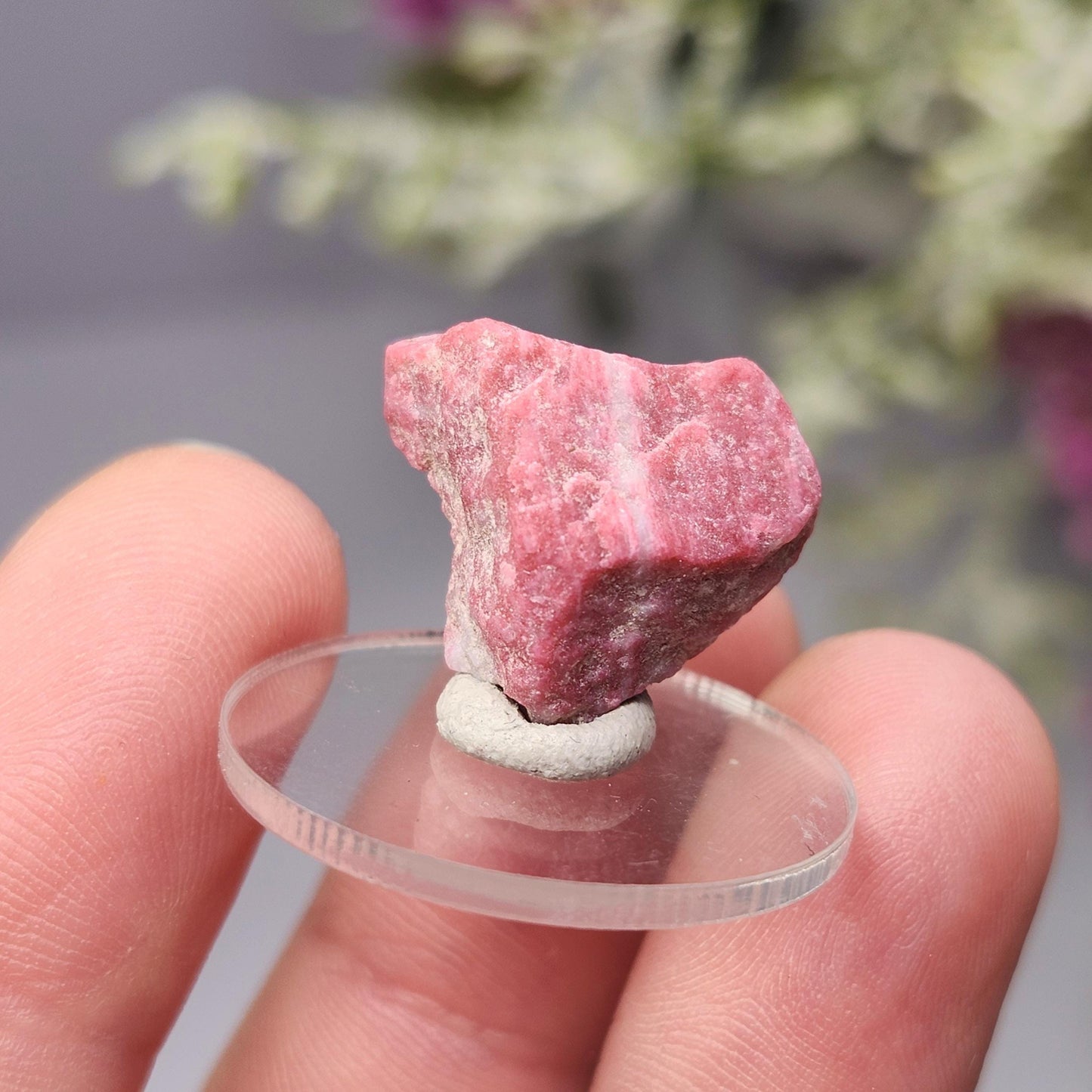 Raw Thulite Crystal, Norwegian Thulite