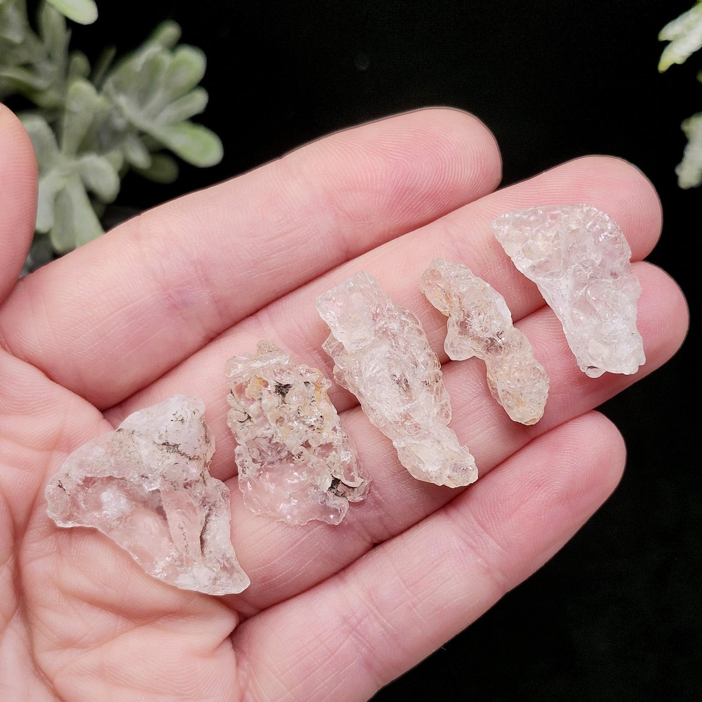 UV Reactive Hyalite Opal Crystal, Hyalite Glass Opal Stone