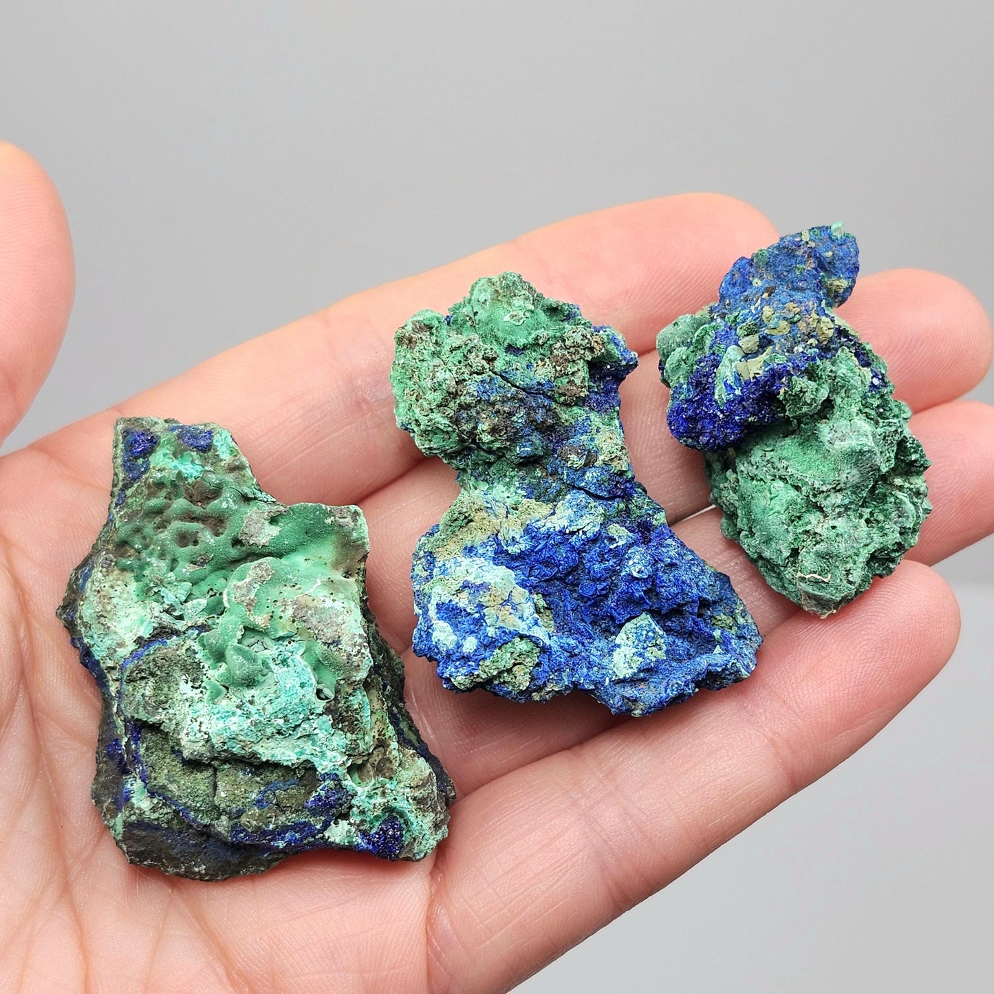 Malachite Azurite Specimen, Raw Malachite