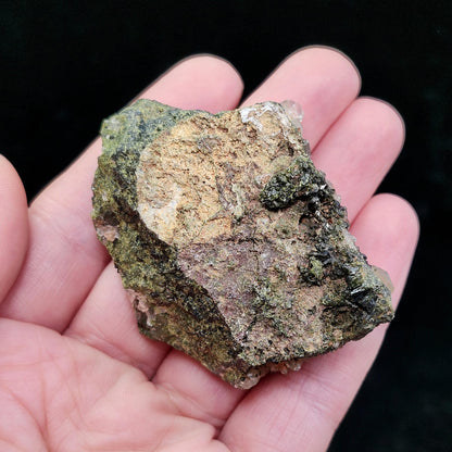 Forest Epidote 73g, Turkish Epidote and Quartz Cluster Specimen