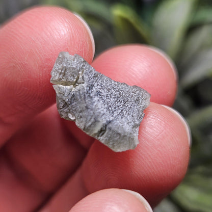 Moldavite Brusna Snowflake RARE Specimen (1.2g), Frosted Brusna Moldavite Tektite Crystal