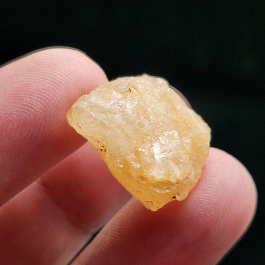Golden Phenacite Crystal 3.8g, Nigerian Phenakite Specimen