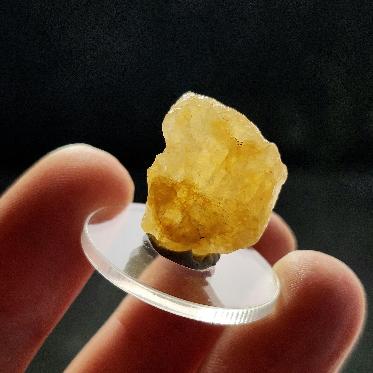 Golden Phenacite Crystal 3.8g, Nigerian Phenakite Specimen