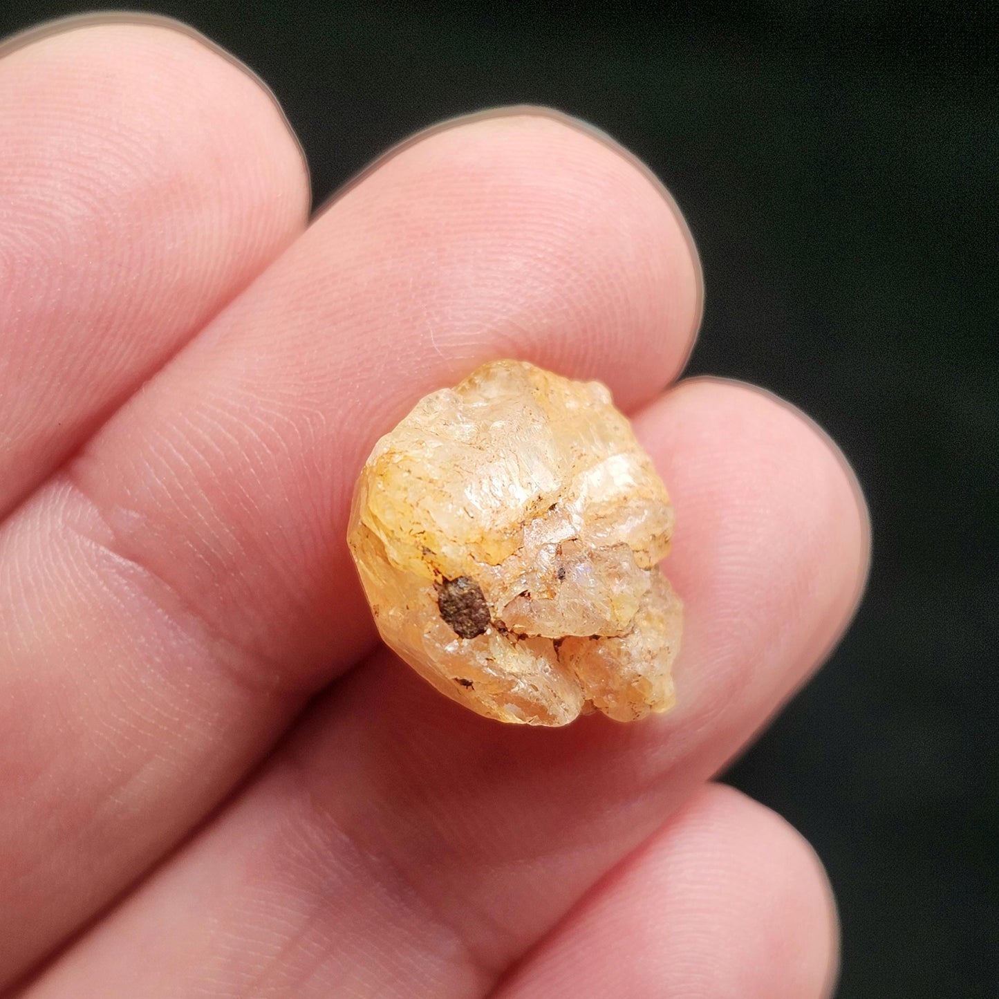 Golden Phenacite Crystal 2.5g, Nigerian Phenakite Specimen