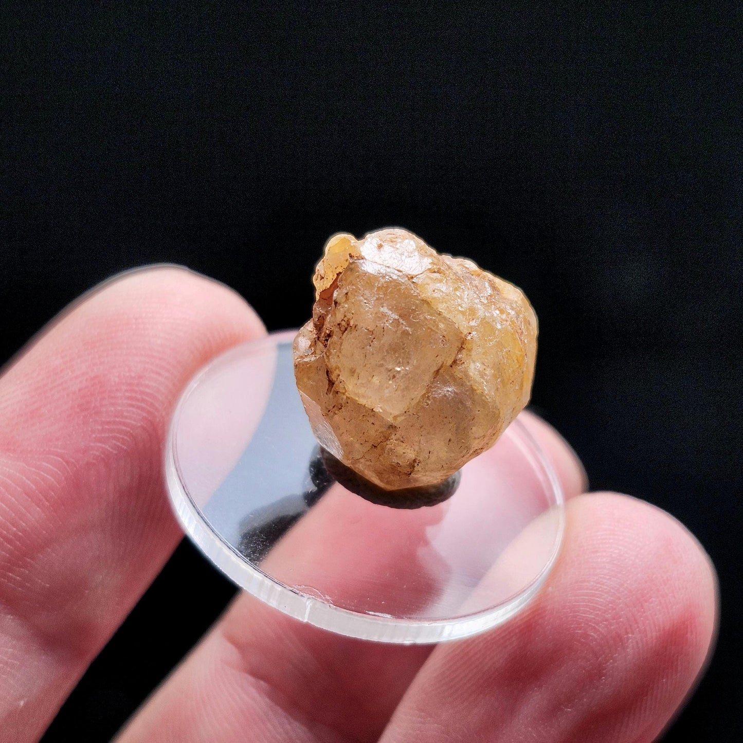 Golden Phenacite Crystal 2.5g, Nigerian Phenakite Specimen