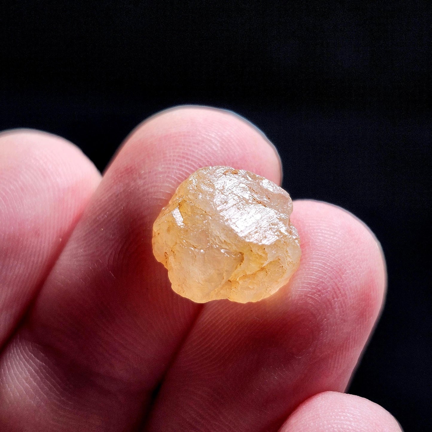 Golden Phenacite Crystal 1.4g, Nigerian Phenakite Specimen