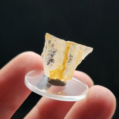 Golden Phenacite Crystal 2.7g, Nigerian Phenakite Specimen