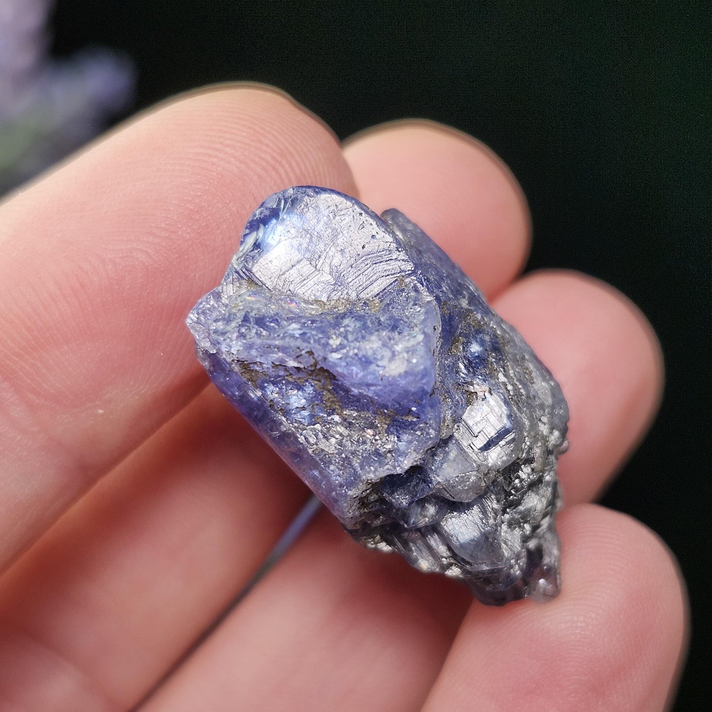 Tanzanite Crystal 12.6g, Raw Gemstone Specimen