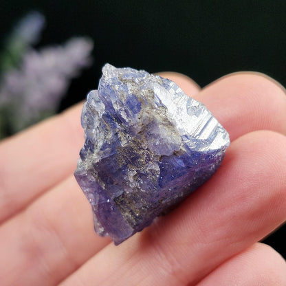 Tanzanite Crystal 12.6g, Raw Gemstone Specimen