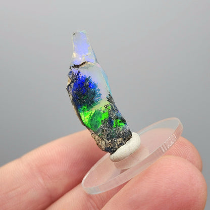 Dendritic Rainbow Opal Crystal 1.24g