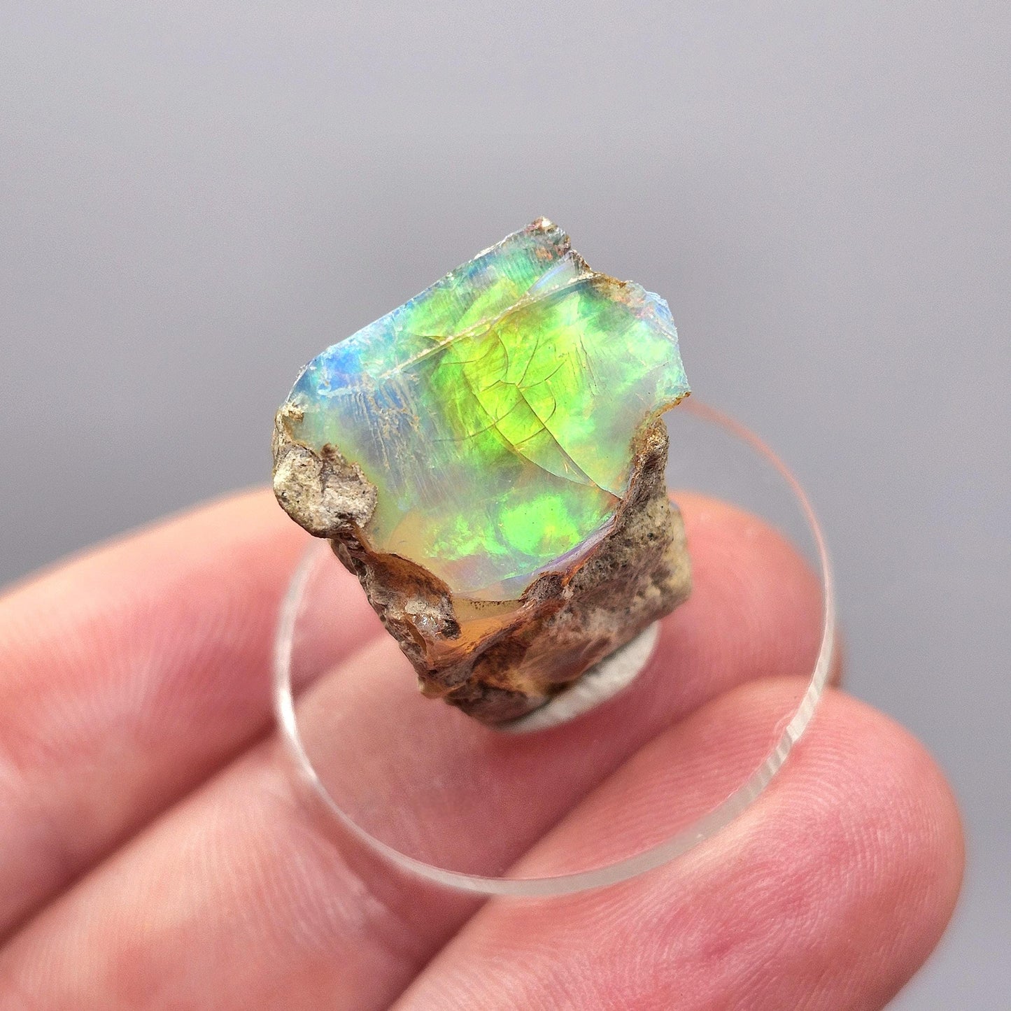 AAA Rainbow Opal 2.9g, Ethiopian Opal Gemstone