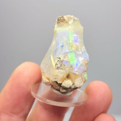 AAA Rainbow Opal 7.8g, Ethiopian Opal Gemstone