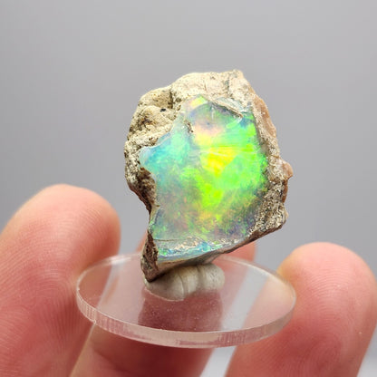 AAA Rainbow Opal 4.6g, Ethiopian Opal Gemstone