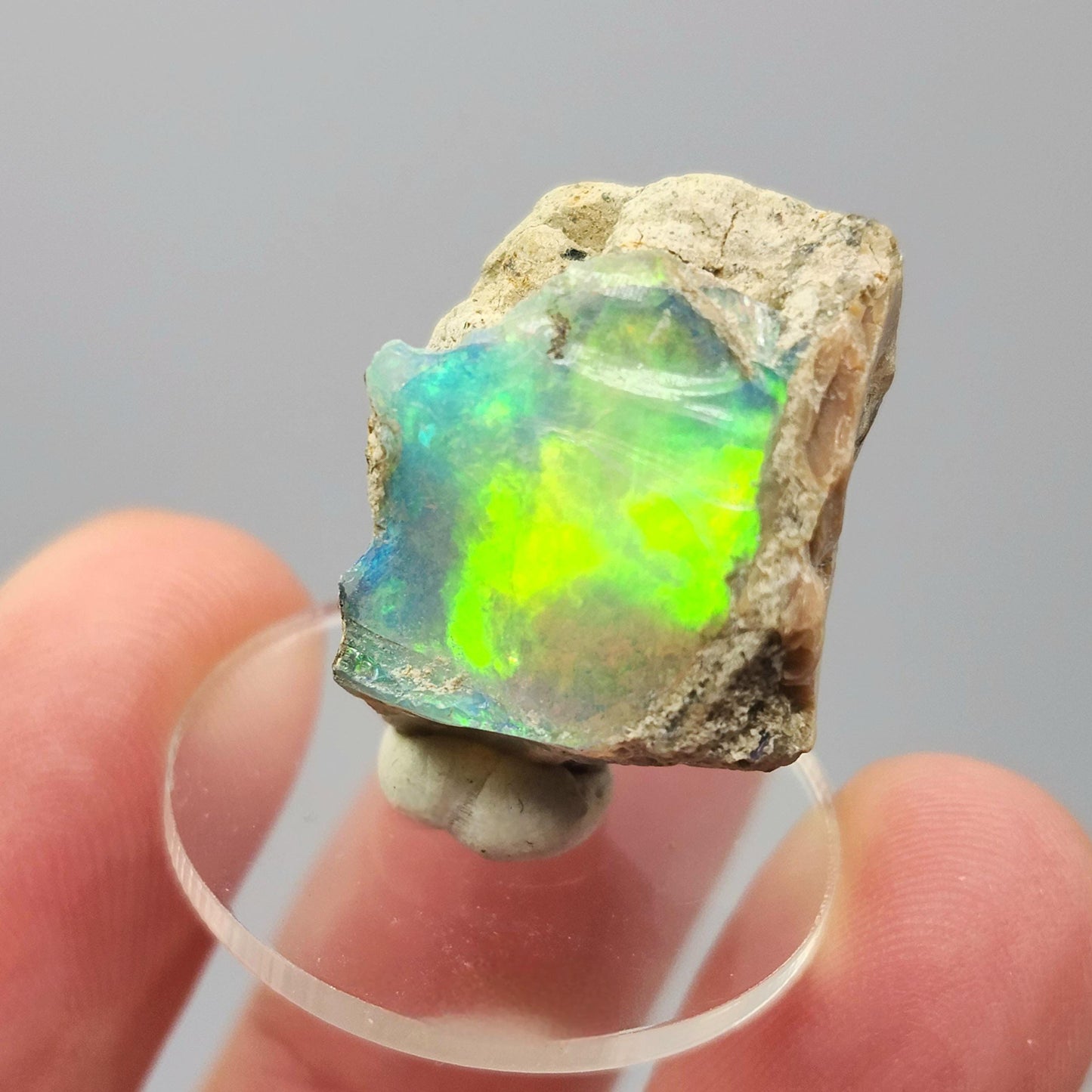 AAA Rainbow Opal 4.6g, Ethiopian Opal Gemstone