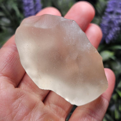 Libyan Desert Glass Specimen 57g, Raw Libyan Gold Tektite