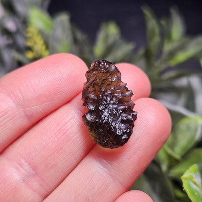 Genuine Moldavite Specimen 2.6g, Raw Genuine Moldavite