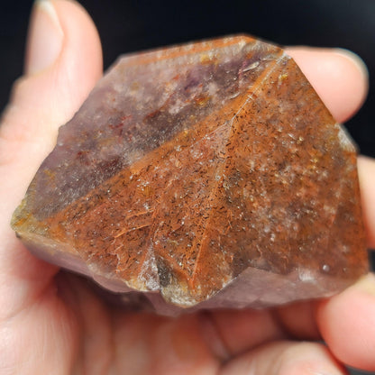 Red Capped Thunder Bay Amethyst from Canada, 128g