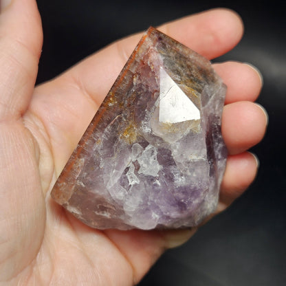 Red Capped Thunder Bay Amethyst from Canada, 160g