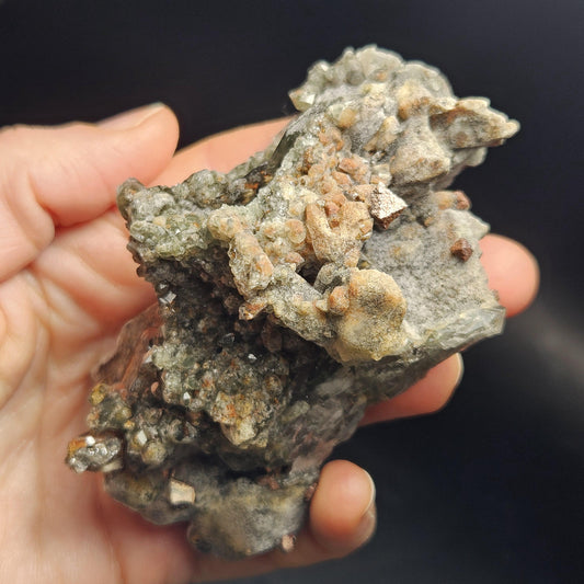 Garden Quartz Crystal 196g, Brazilian Quartz Specimen