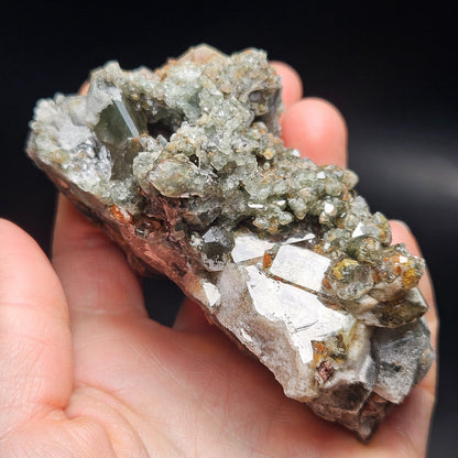 Garden Quartz Crystal 196g, Brazilian Quartz Specimen