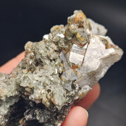 Garden Quartz Crystal 196g, Brazilian Quartz Specimen