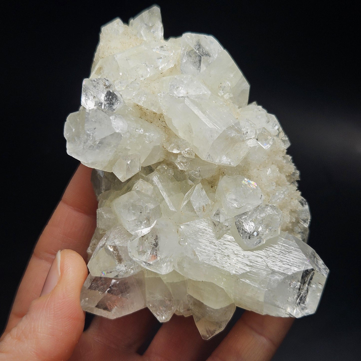 Apophyllite Crystal Cluster, Raw Apophyllite Specimen 262g