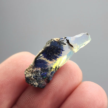 Dendritic Rainbow Opal Crystal 1.24g