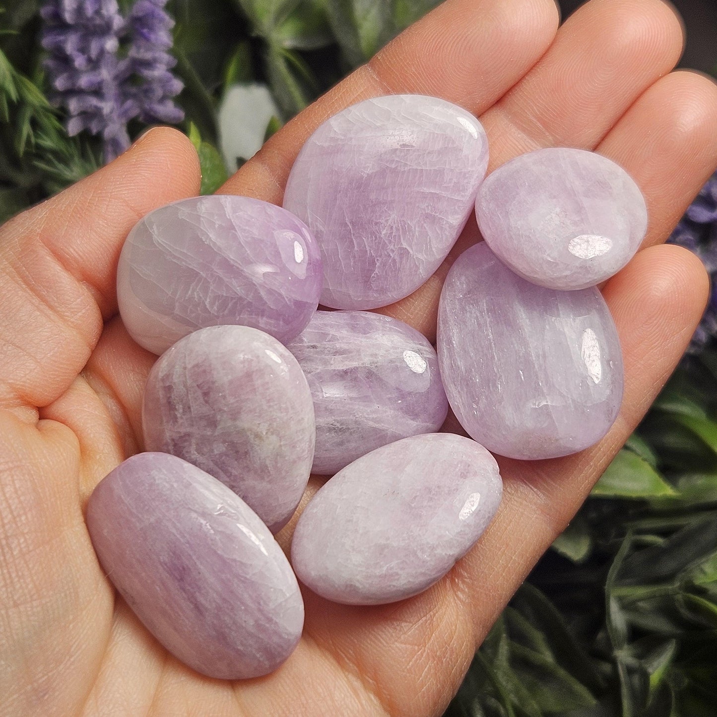 Purple Kunzite Tumbled Crystal, Kunzite Specimen
