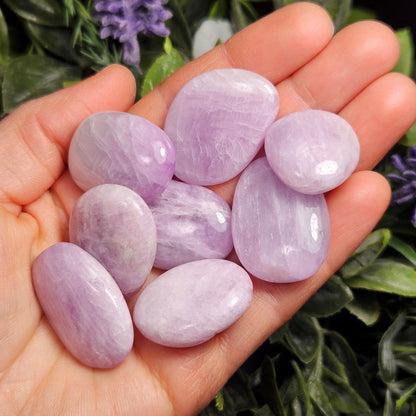 Purple Kunzite Tumbled Crystal, Kunzite Specimen