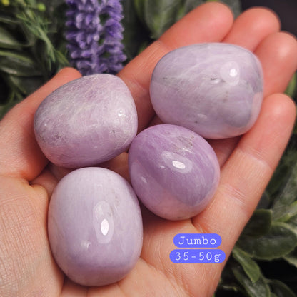 Purple Kunzite Polished Specimen 15g+, Tumbled Kunzite Crystal