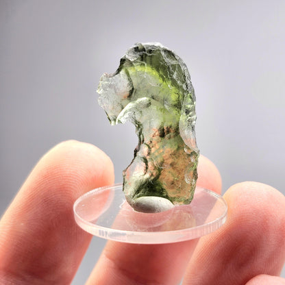 Vrábče Moldavite Specimen 1.6g, Authentic Tektite