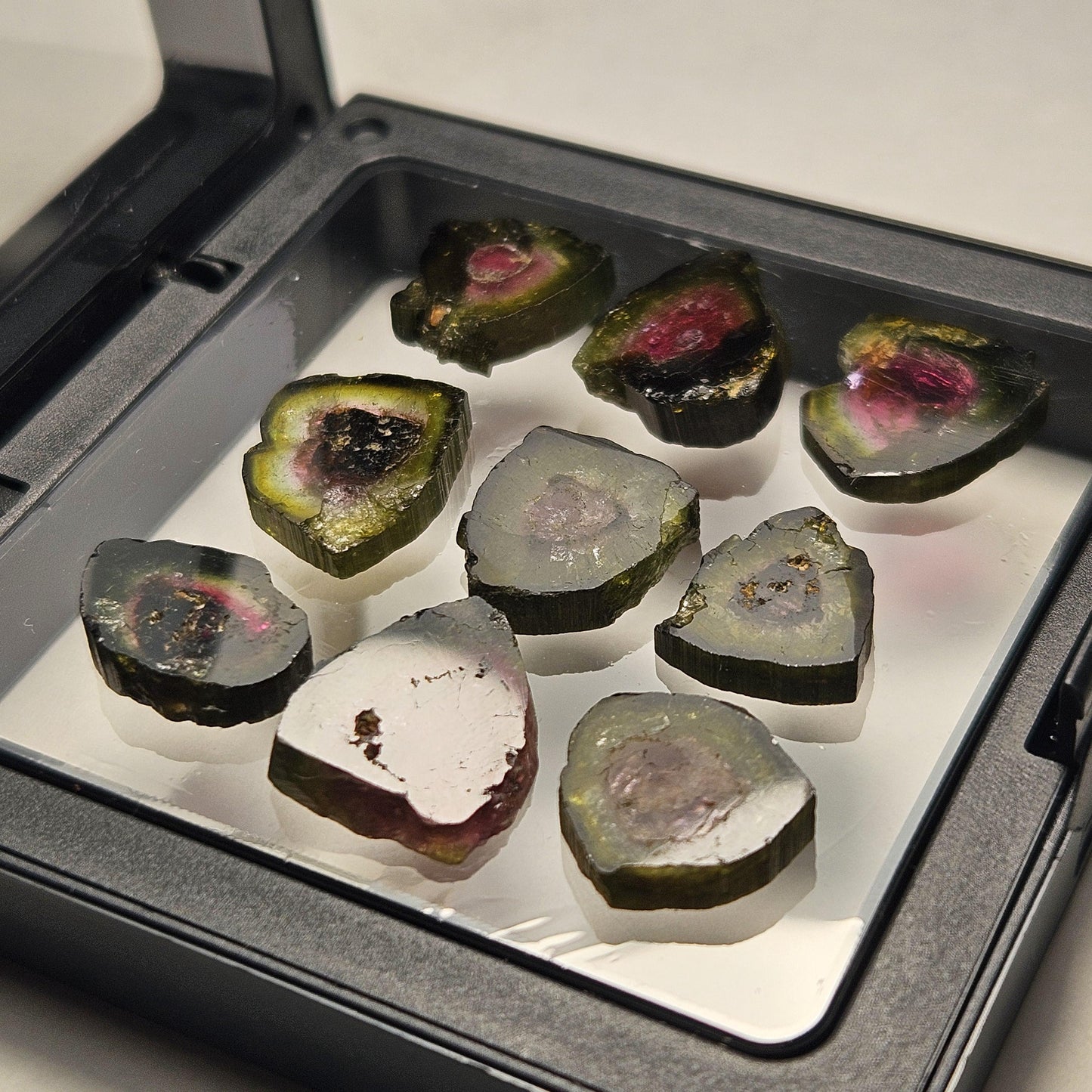 Watermelon Tourmaline Slice 10