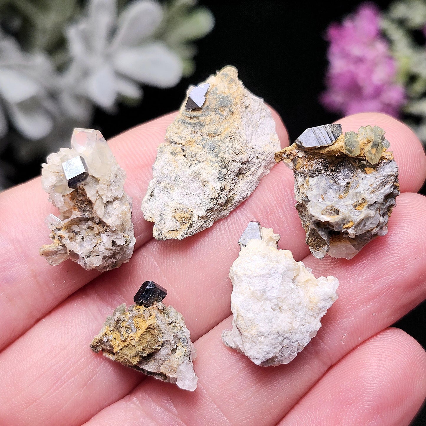 Anatase Cluster Specimen, Anatase Crystal Inclusion
