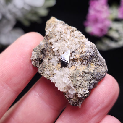 Anatase Quartz Crystal, Cluster Specimen