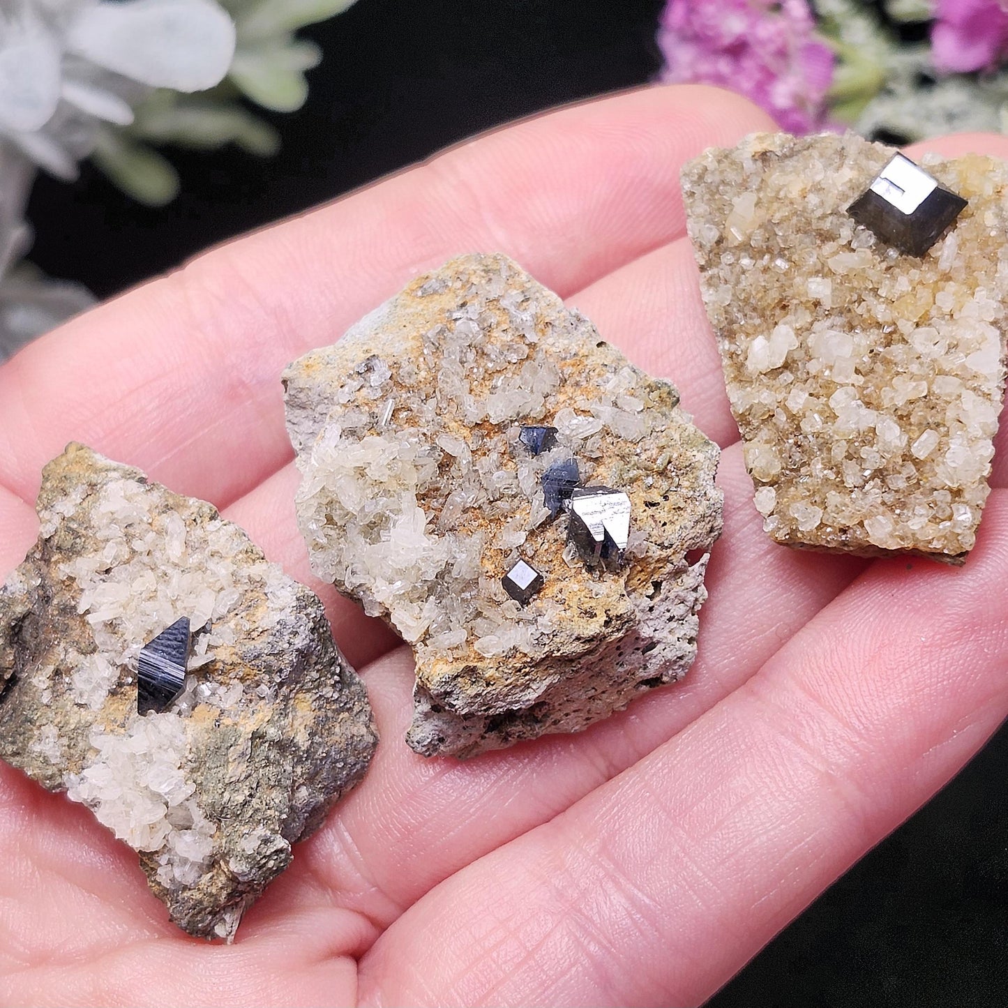 Anatase Quartz Crystal, Cluster Specimen