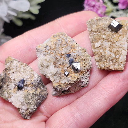 Anatase Quartz Crystal, Cluster Specimen