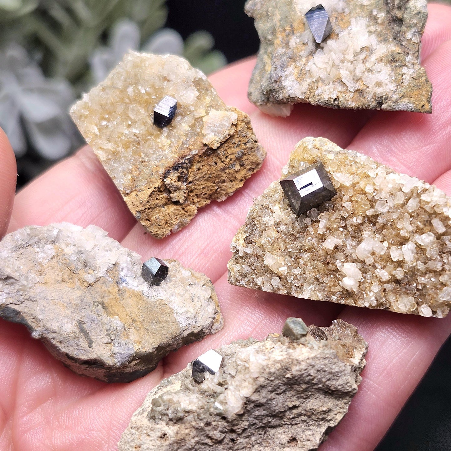 Anatase Quartz Crystal, Cluster Specimen