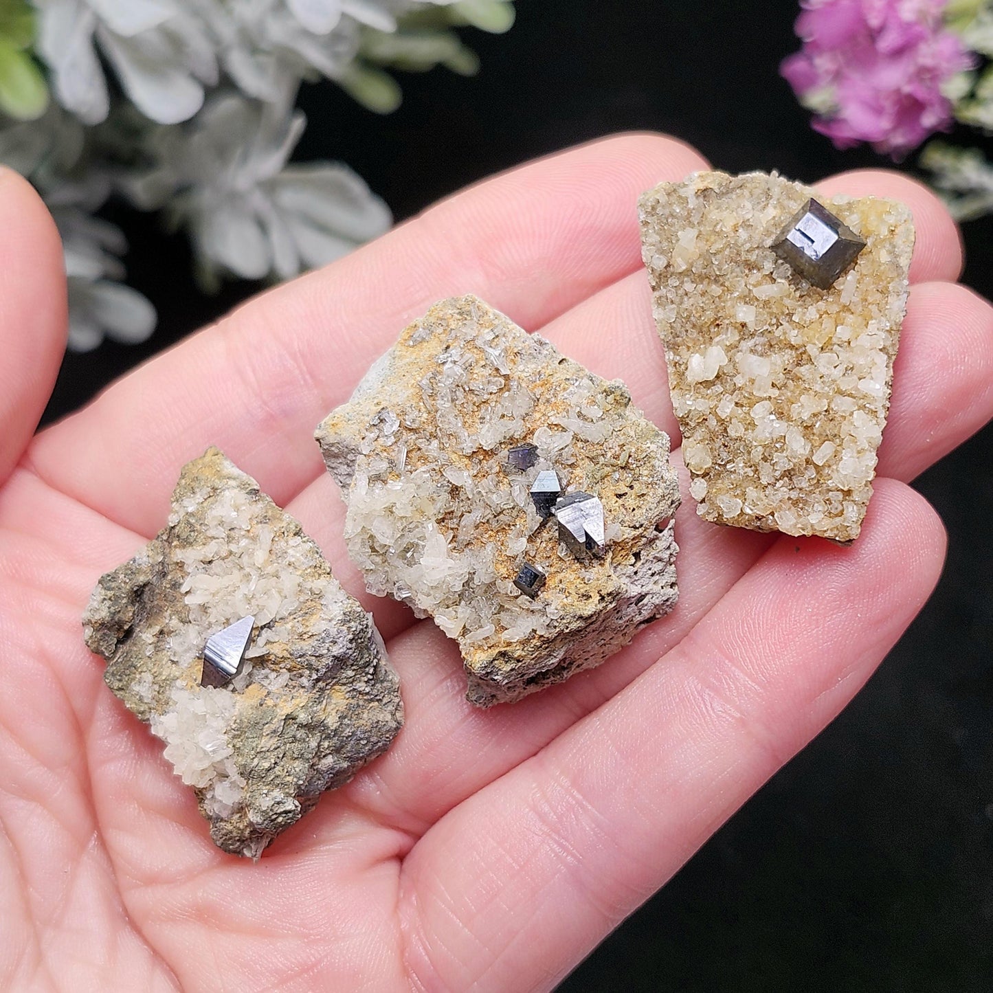 Anatase Quartz Crystal, Cluster Specimen