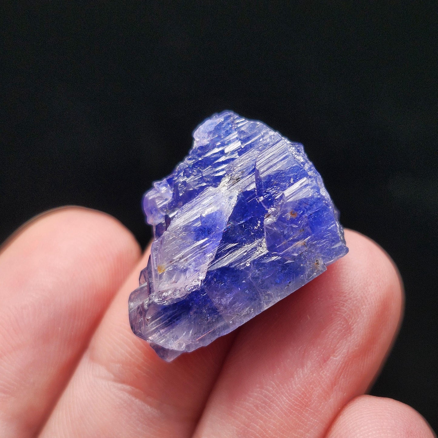 Blue Tanzanite Crystal 7.7g, Raw Gemstone Specimen