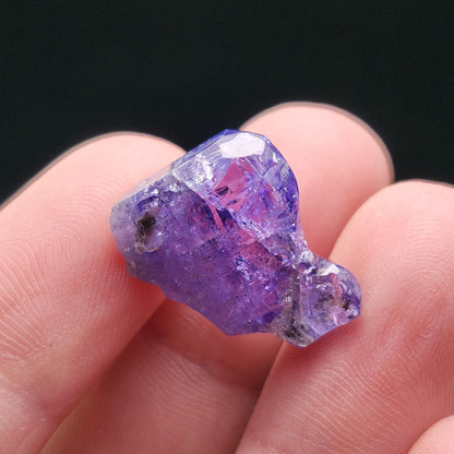 Terminated Tanzanite Crystal 3g, Raw Gemstone