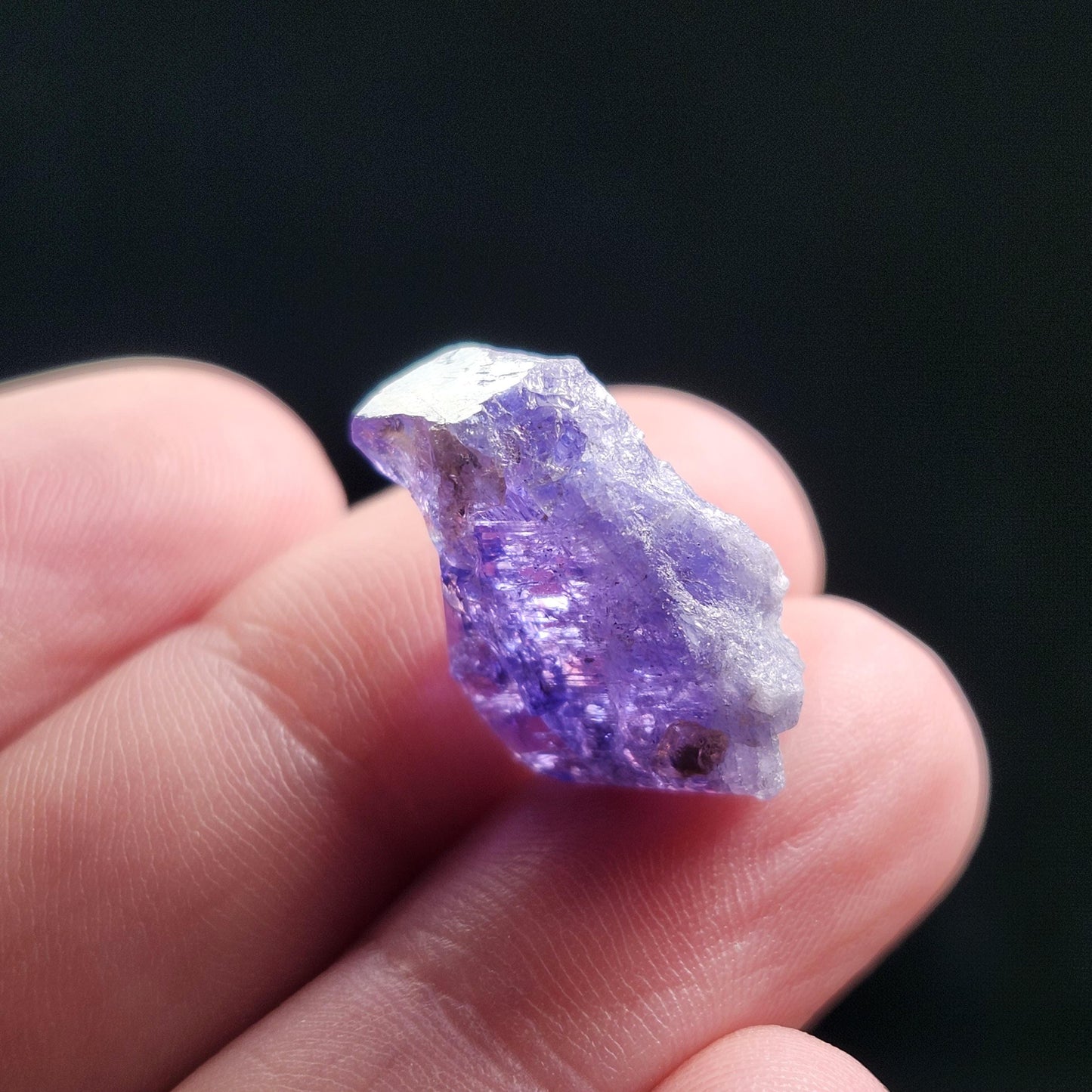 Terminated Tanzanite Crystal 3g, Raw Gemstone