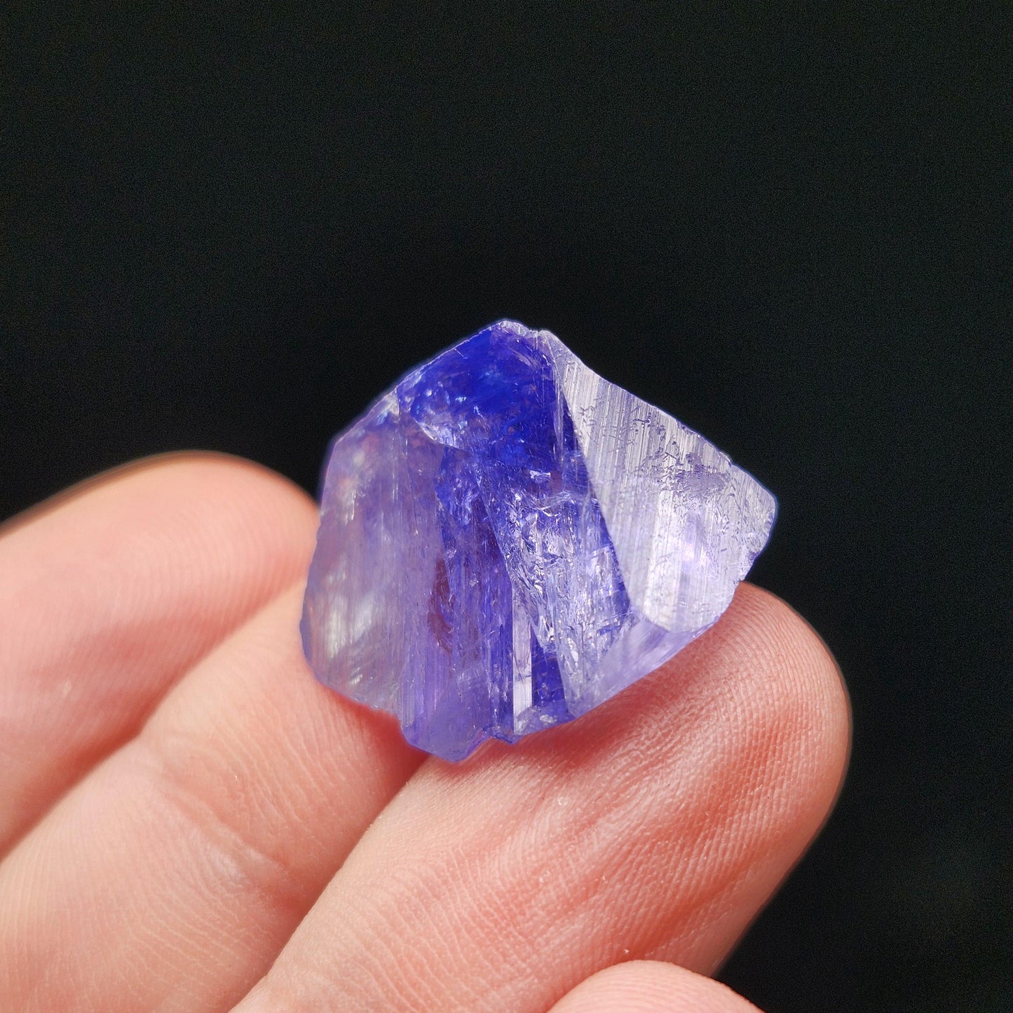 Terminated Tanzanite Crystal 4g, Raw Gemstone